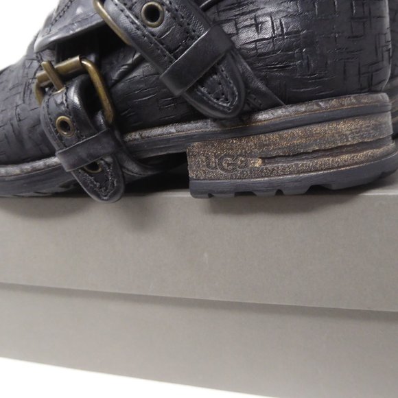 ❤️SALE UGG ITALIAN MADE ELISABETA WEAVE BOOTS NEW IN BOX - Picture 8 of 15